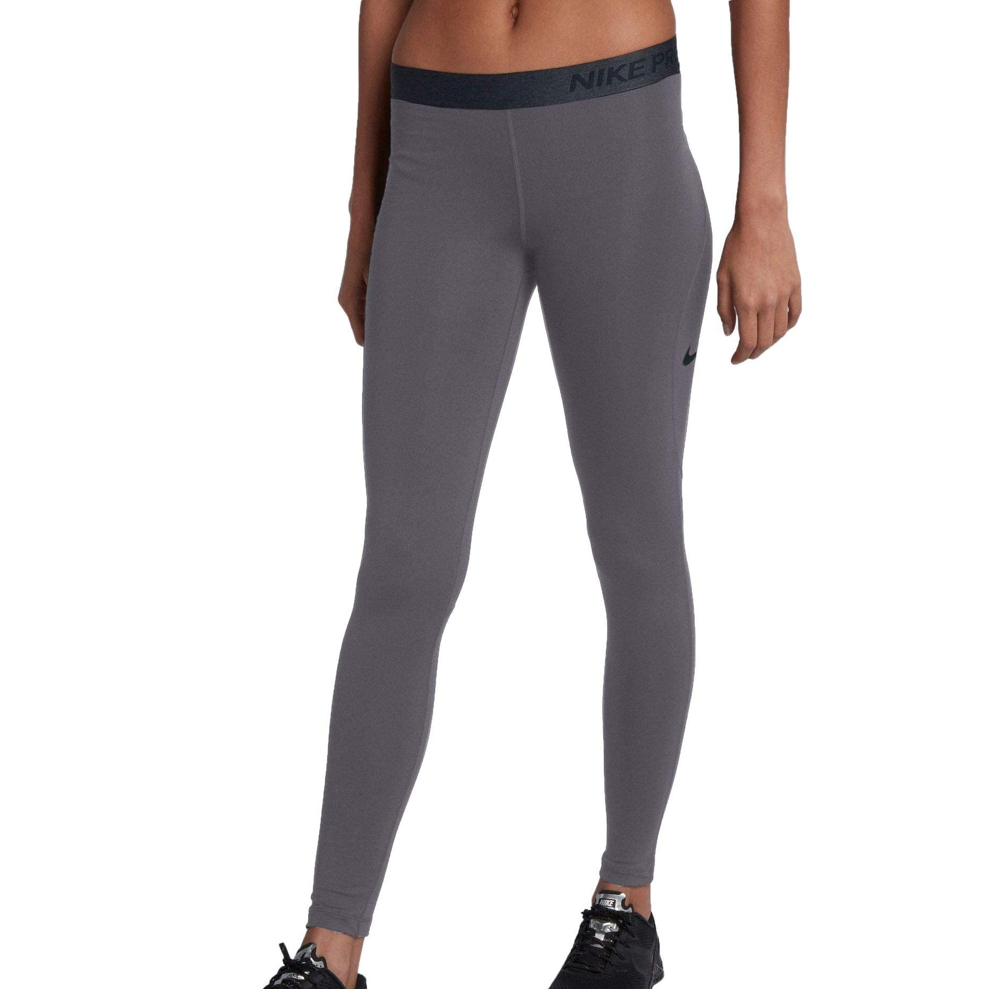  Nike Women's Capri Pro Leggings (Carbon Heather/Black