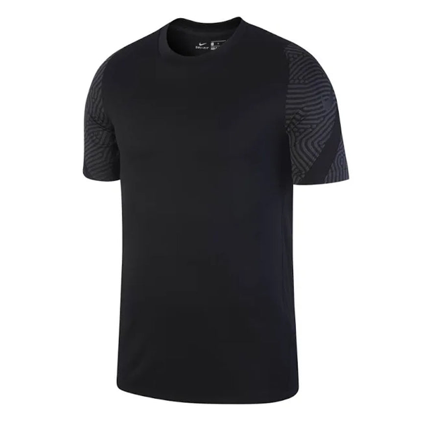nike-mens-dri-fit-strike-jersey-black-grey front jersey