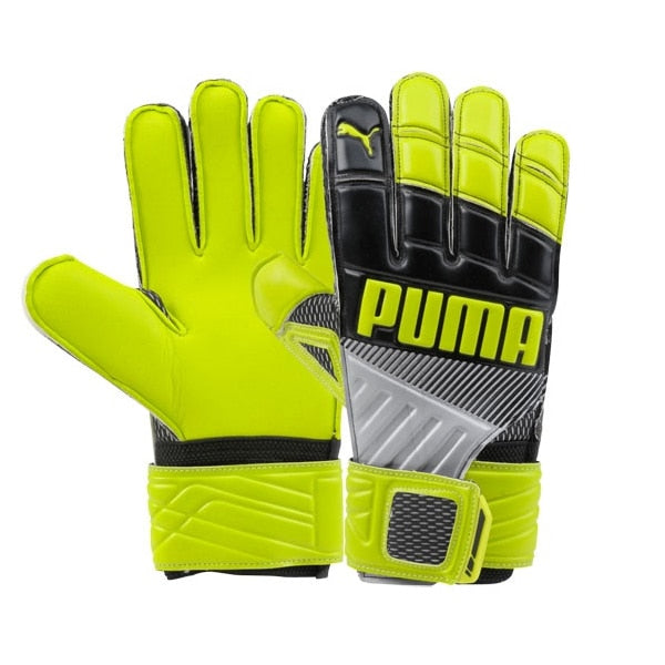 PUMA Kids Goalkeeper Gloves Lime/Yellow/Black