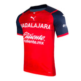 PUMA Men's Chivas Authentic Third Jersey 2022 Red/Blue Front