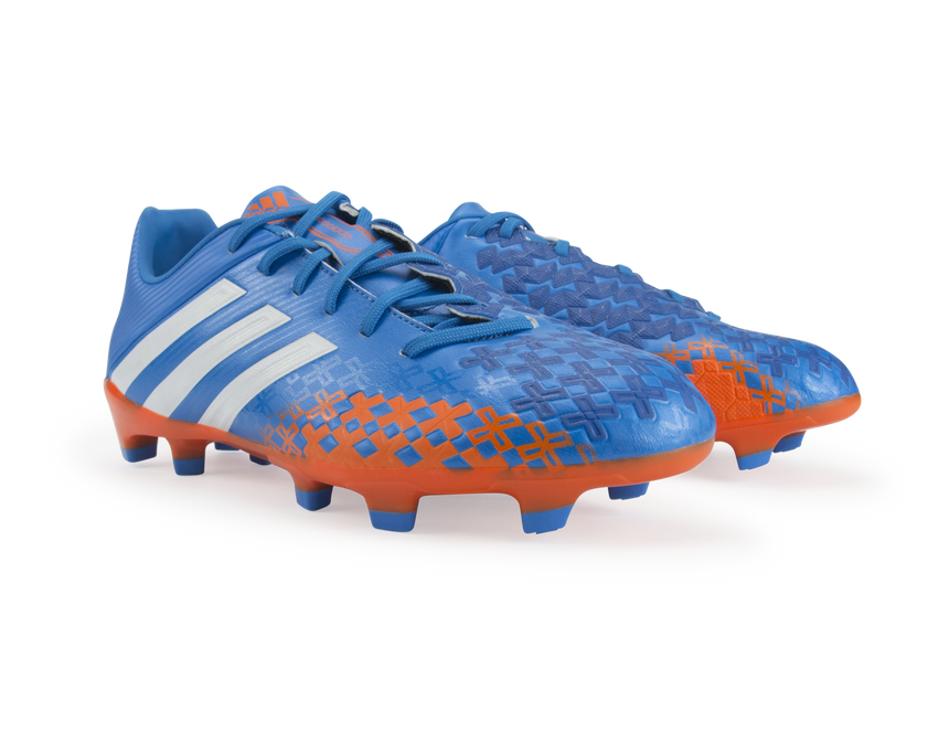 adidas Men's Predator Absolado LZ TRX FG Prime Blue/Running White/Orange