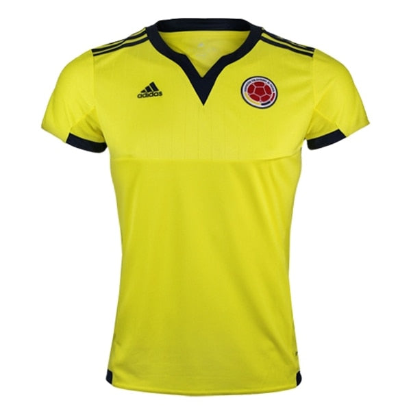 adidas Women's Colombia 15/16 Home Jersey Yellow/Navy/Red