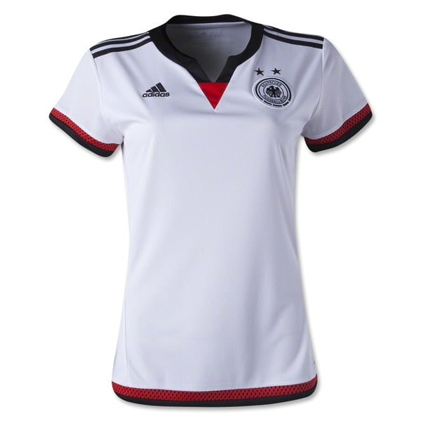 adidas Women's Germany 15/16 Home Jersey White/Black