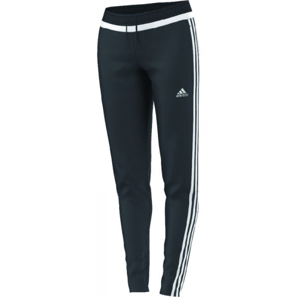 adidas Women's Tiro 15 Soccer Training Pants Grey/White/Dark Shale