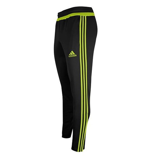 adidas Kids Tiro 15 Soccer Training Pants Black/Semi Solar Yellow/Black