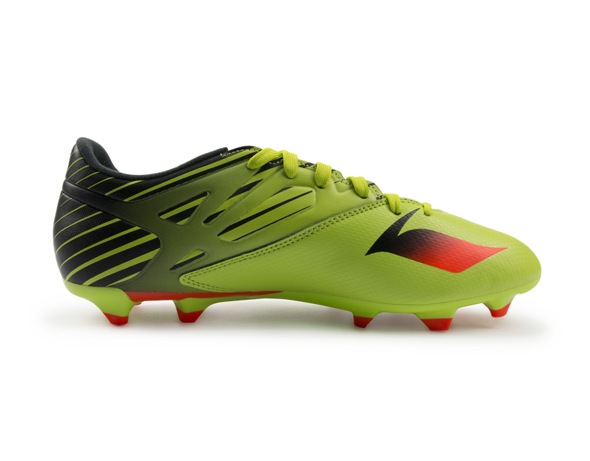 adidas Men's Messi 15.3 FG/AG Semi Solar Slime/Solar Red/Black