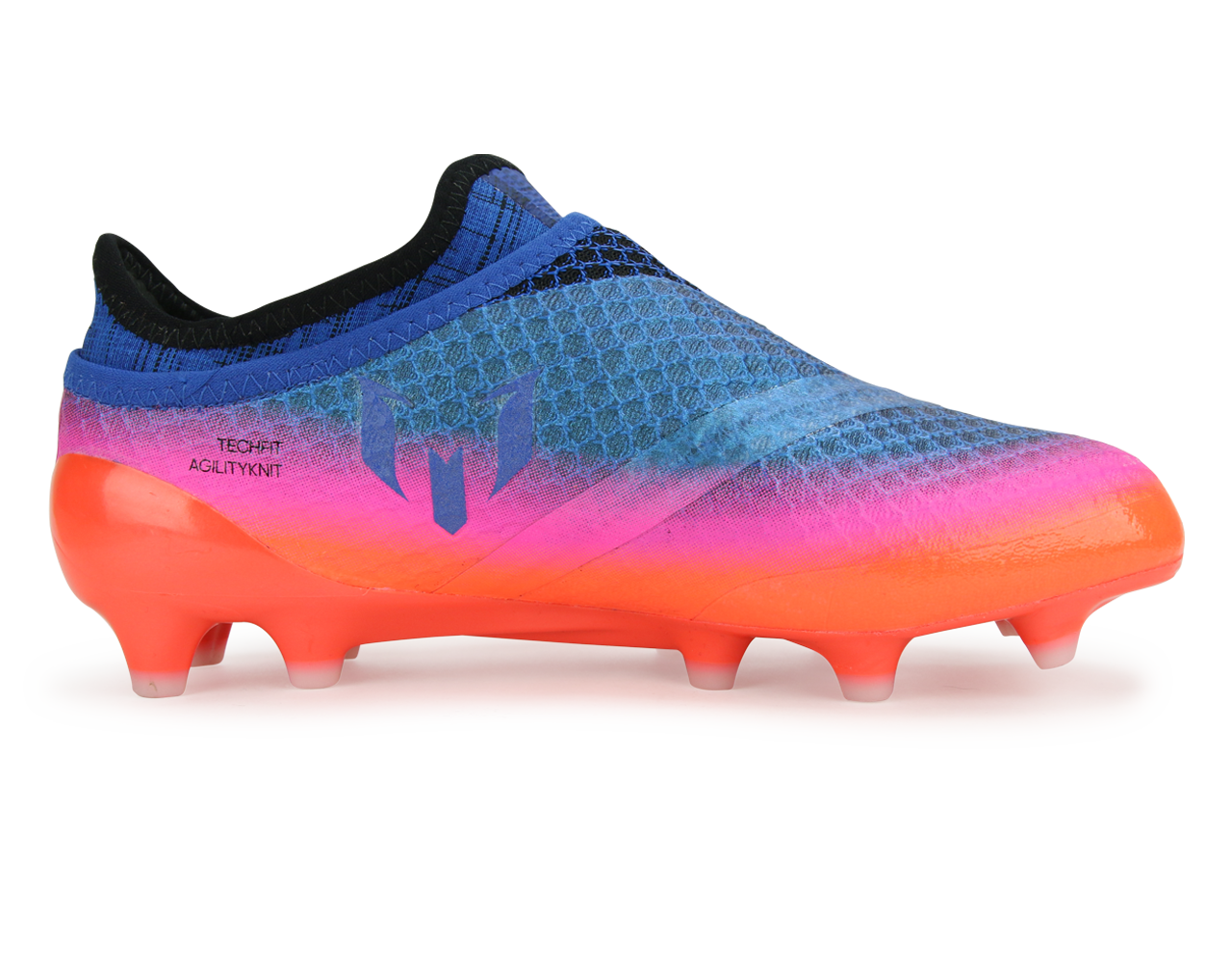 adidas Kids Messi 16+ FG PUREAGILITY Blue/White/Solar Orange 
