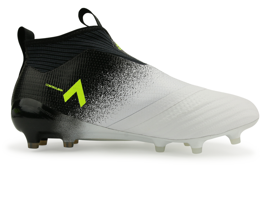 adidas Men's ACE 17+ Purecontrol FG White/Solar Yellow/Core Black