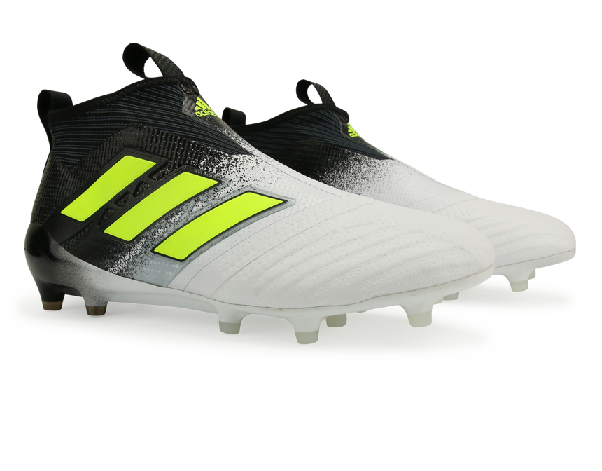 adidas Men's ACE 17+ Purecontrol FG White/Solar Yellow/Core Black