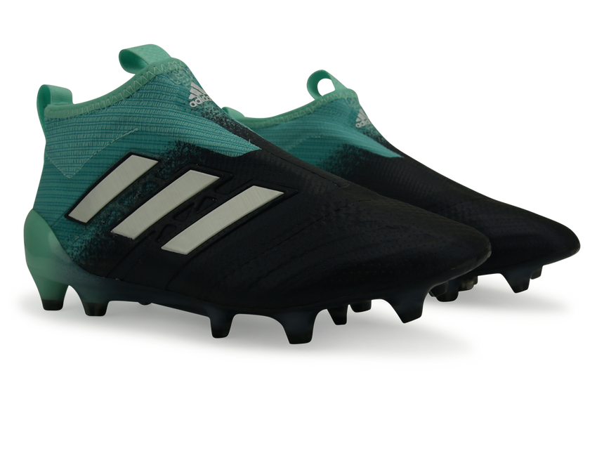 adidas Kids ACE 17+ PURECONTROL FG Energy Aqua/Running White/Legend Ink