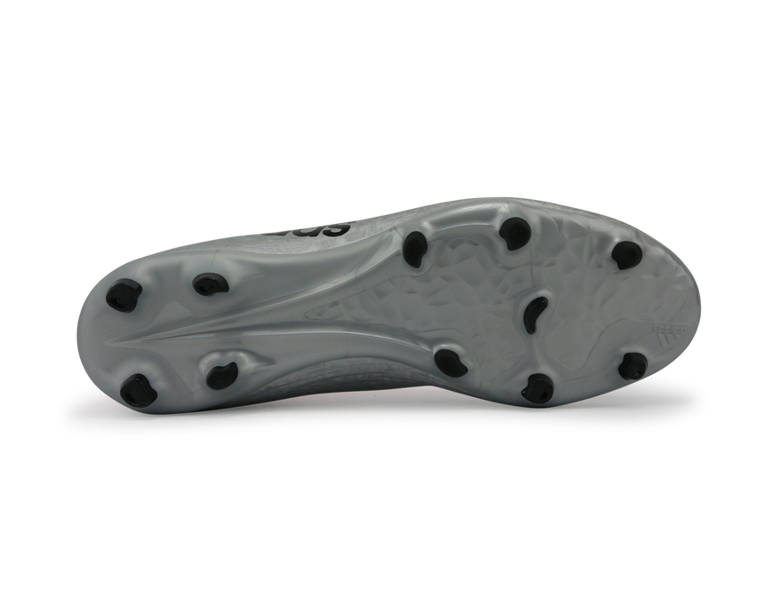adidas Men's X 16.3 FG Silver Metalic/Core Black/Solar Red