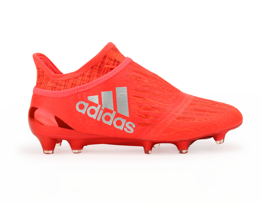 adidas Kids X 16+ PURECHAOS FG Solar Red/Metallic Silver