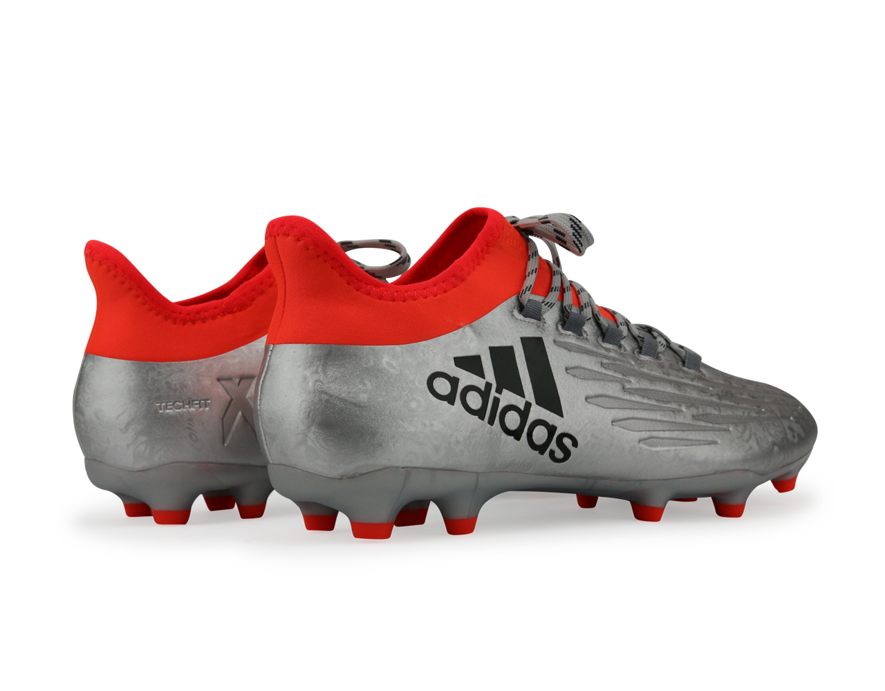 bodem Decimale Ook adidas Men's X 16.2 FG Silver Metallic/Black/Solar Red – Azteca Soccer
