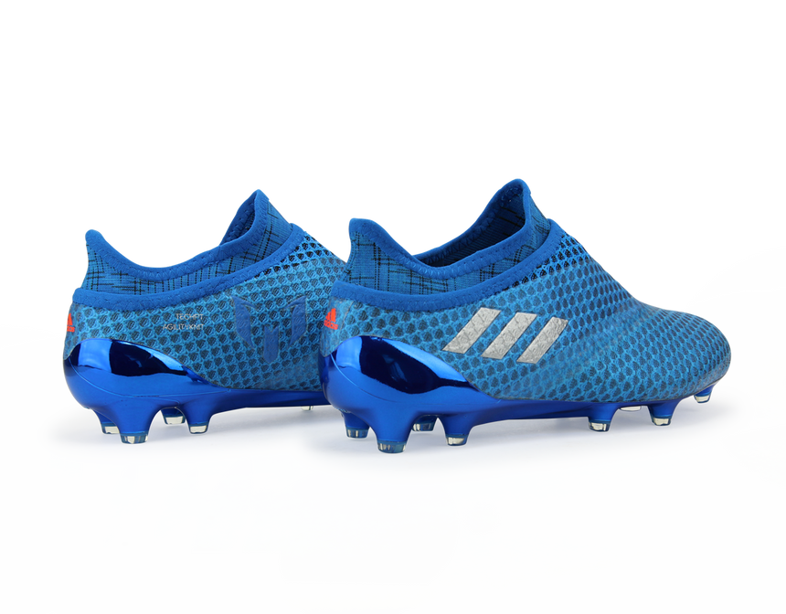 adidas Kids Messi 16+ PUREAGILITY FG Sho Blue/Metalic Silver