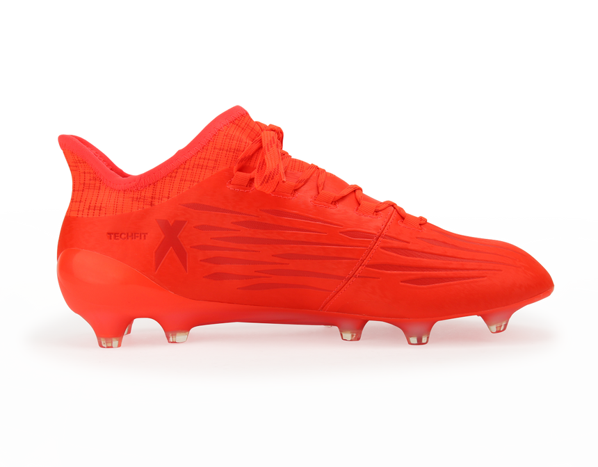 adidas Men's X 16.1 FG/AG Solar Red/Metalic Silver