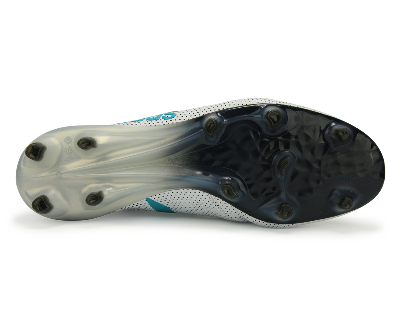 adidas Men s X 17.1 FG White Energy Blue Clear Grey Azteca Soccer