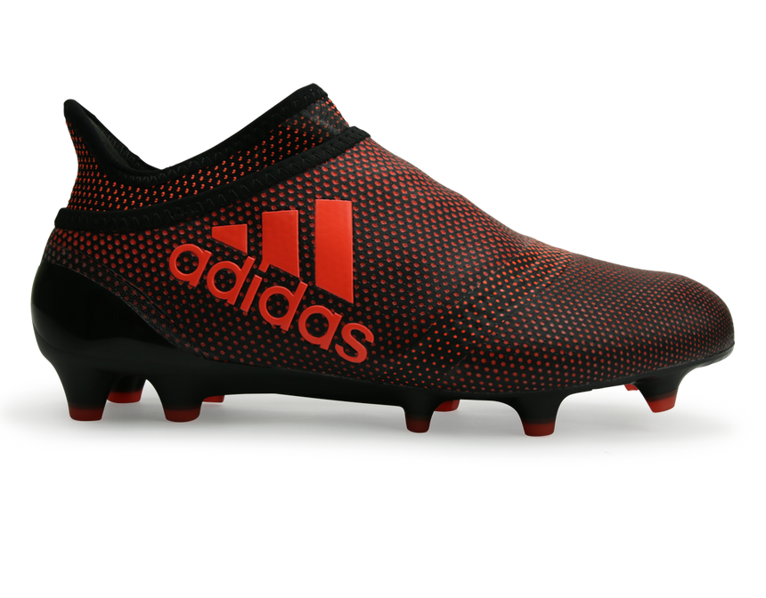 adidas Kids X 17+ Purespeed FG Core Black/Solar Red/Solar Orange