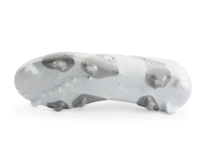 adidas Kids X 15.3 FG/AG White/Core Black/Silver Metallic