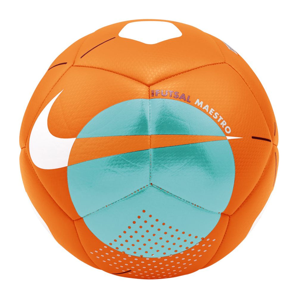 Nike Maestro Futsal Ball Total Orange/Aurora Green/Sierra Red
