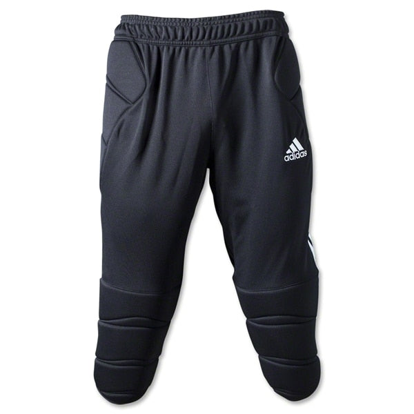 adidas Men's Tierro13 Goalkeeper 3/4 Pants  Black/White Front