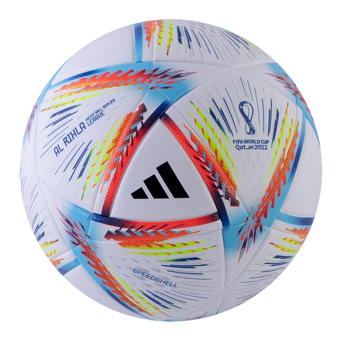 adidas Al Rihla World Cup 2022 League Ball White/Panton – Azteca Soccer