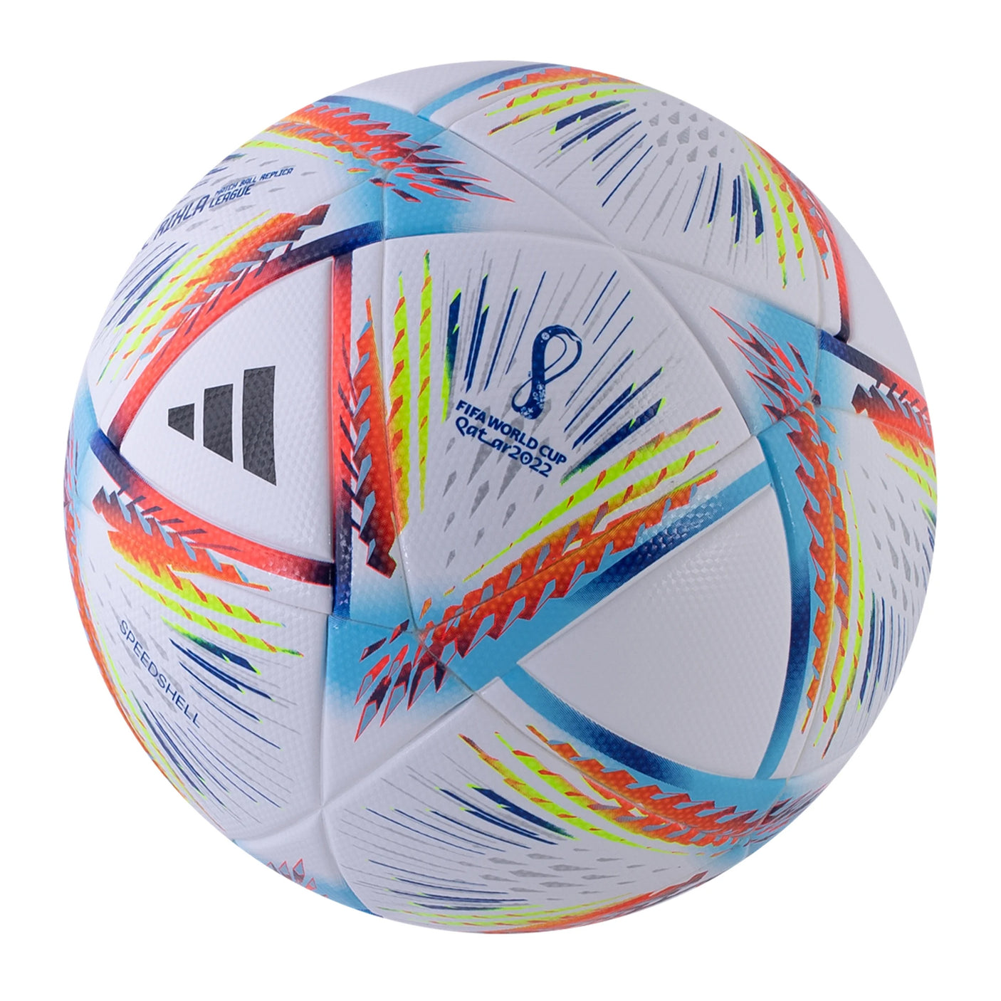 adidas Al Rihla World Cup 2022 League Ball White/Panton Side