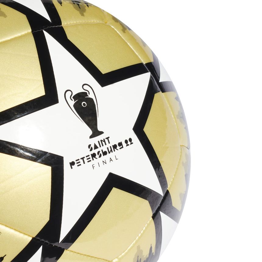 adidas Finale 22 UCL Club Ball Gold/White Side