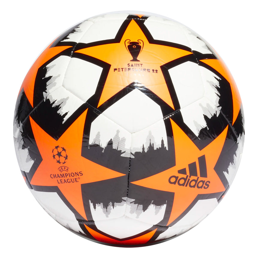adidas Finale 22 UCL Club Ball Orange/White/Black Front