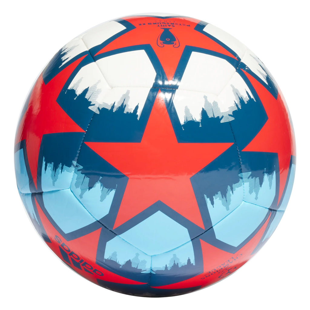 adidas Finale 22 UCL Club Ball Red/White/Blue Back