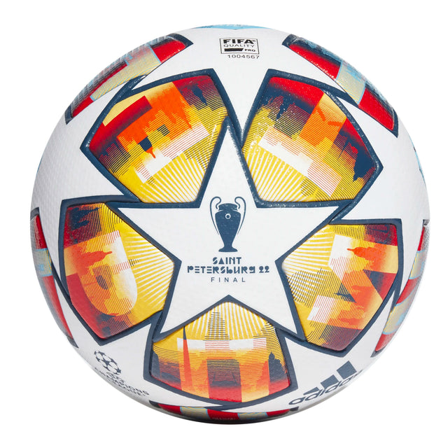 adidas Finale 22 UCL Official Match Ball Orange/White/Blue Front