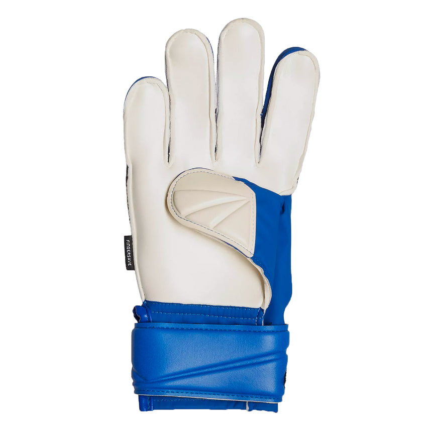 adidas Kids Predator Match Fingersave Goalkeeper Gloves Sapphire Edge Right