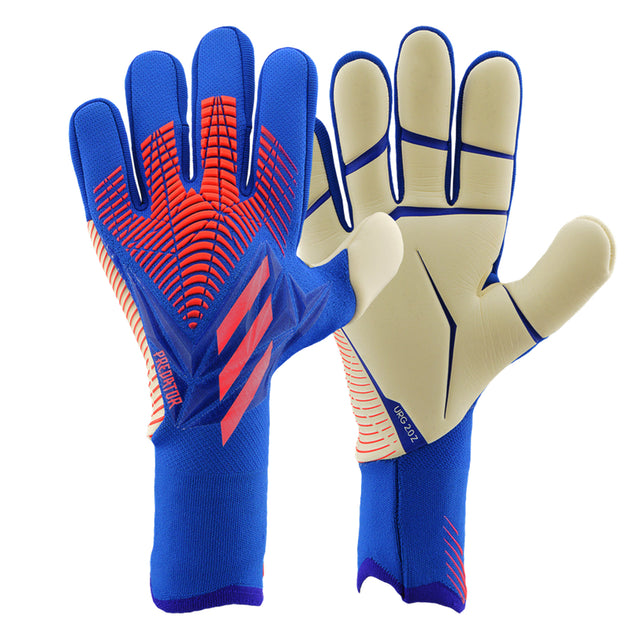 adidas Men's Predator Pro Fingersave Goalkeeper Gloves Sapphire