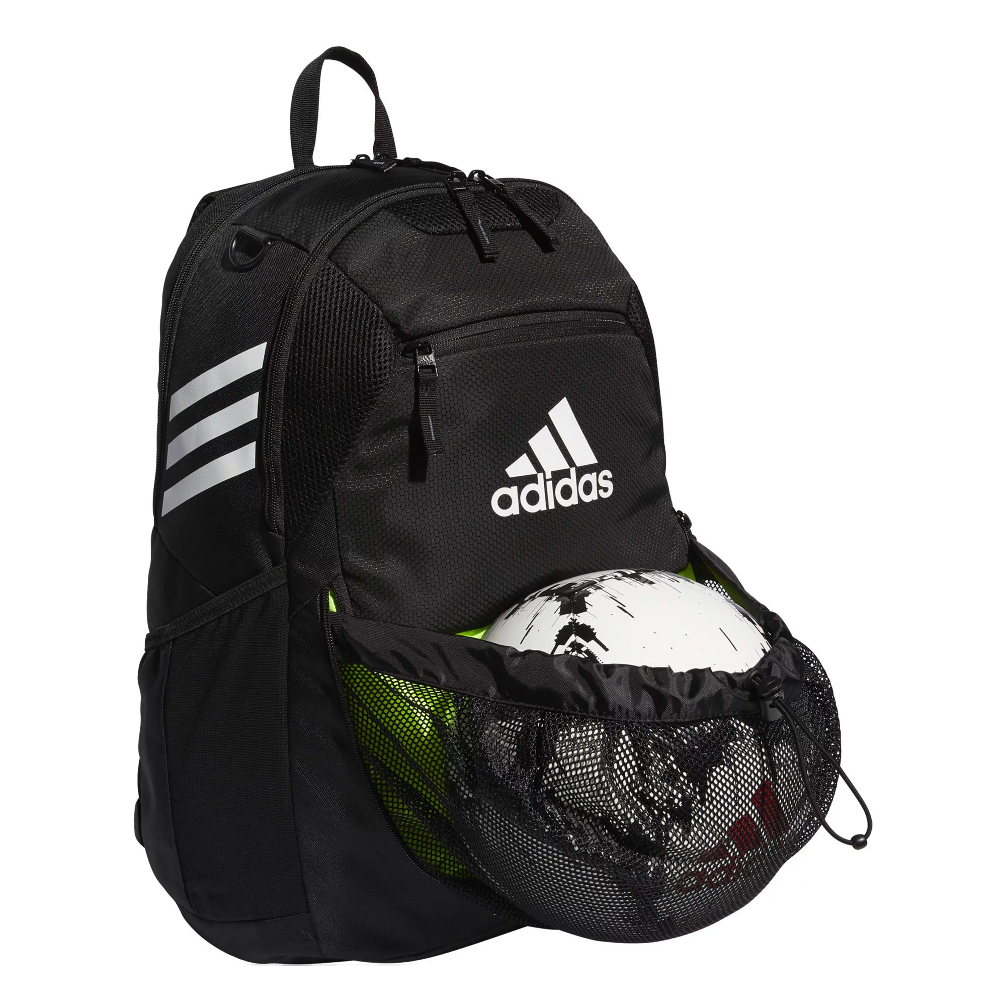 adidas Stadium III Backpack Black/White – Azteca Soccer