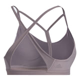 adidas Womens All Me Dynamic Sports Bra Legacy Purple Back