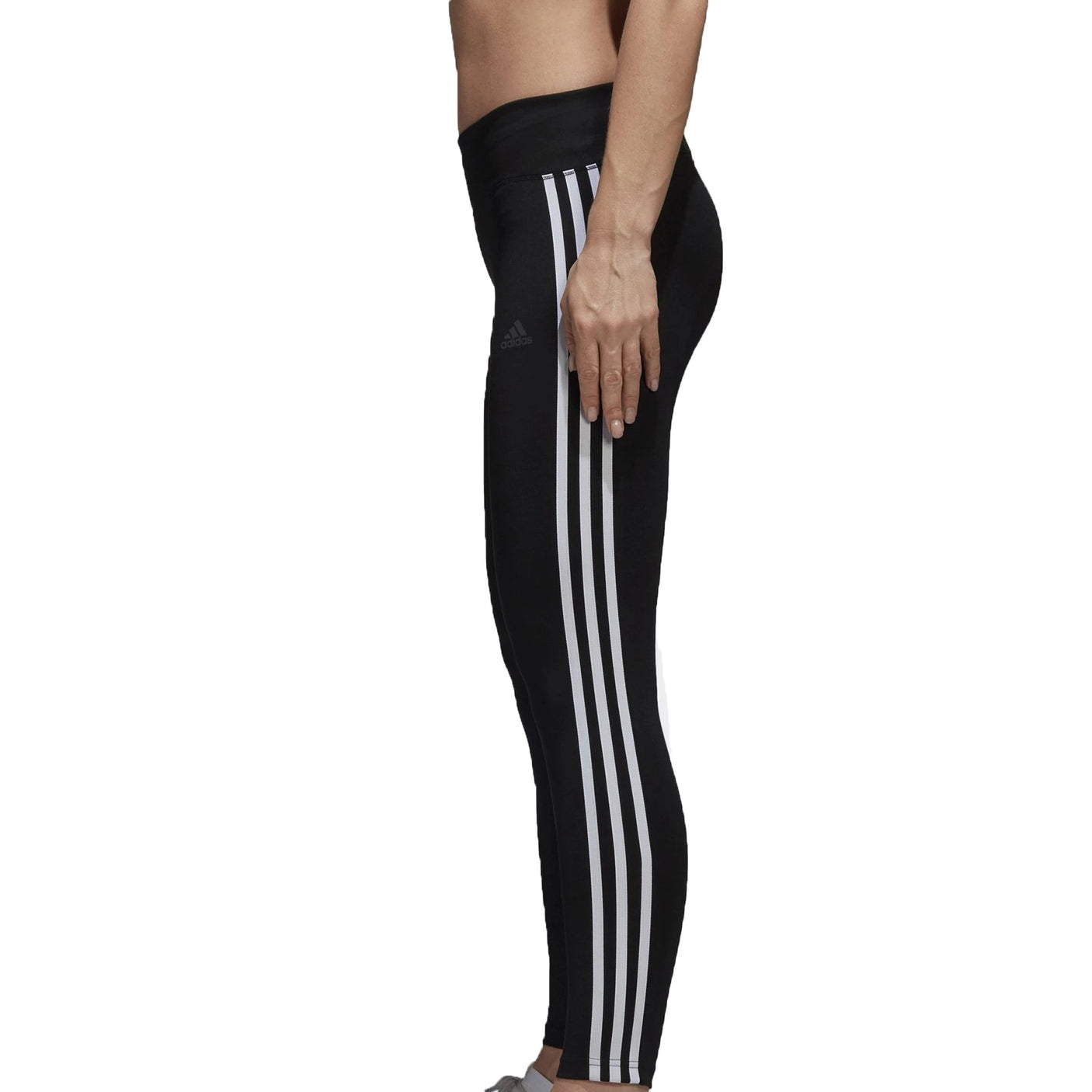 adidas Women's Design 2 Move ClimaLite 3-Stripes Tights Black