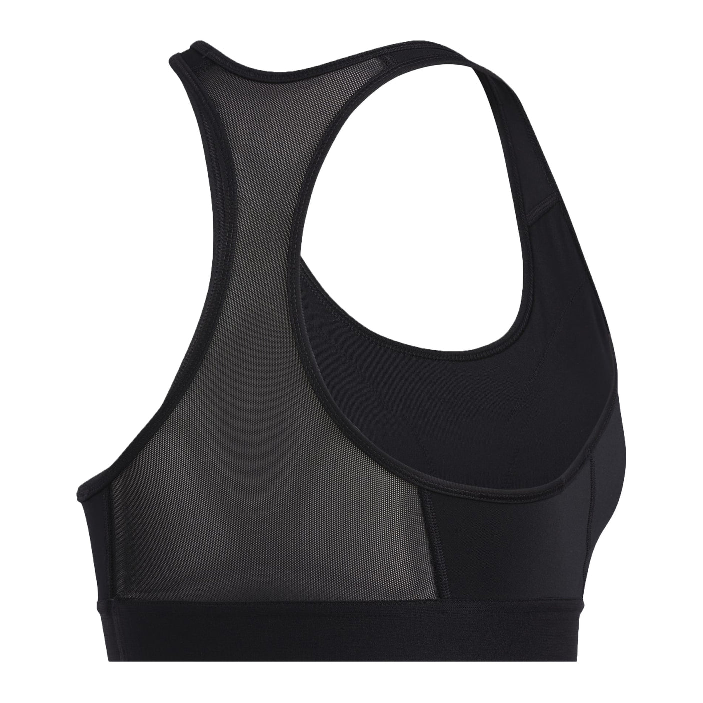 adidas Womens Holiday Sports Bra Black Back