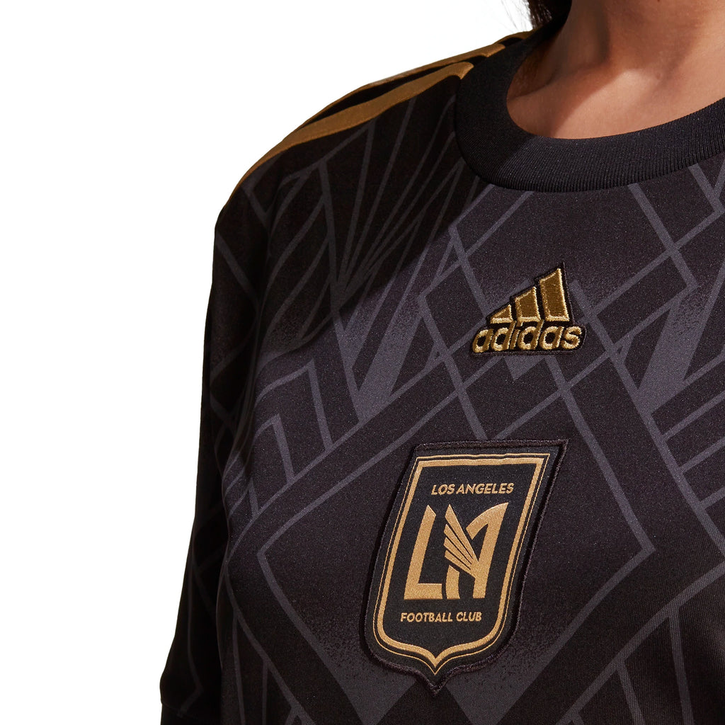 adidas Kids LAFC 2022/23 Home Jersey Black/Gold – Azteca Soccer