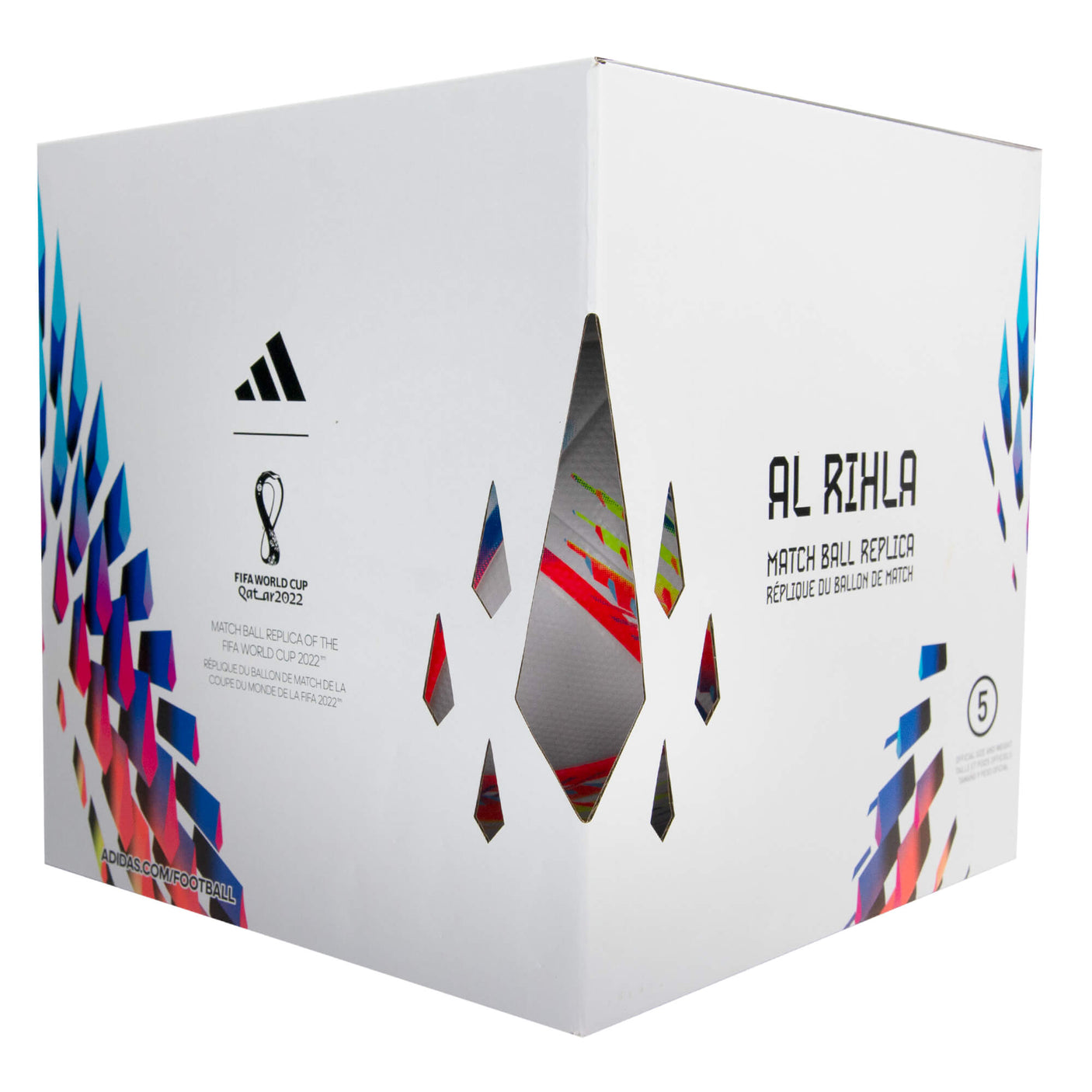 adidas Al Rihla World Cup 2022 Box Ball White/Panton Box