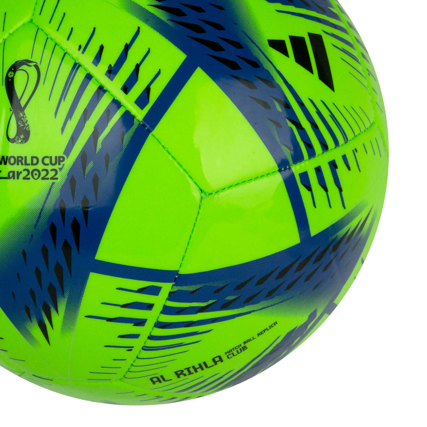 adidas Al Rihla World Cup 2022 Club Ball Green/Blue Side