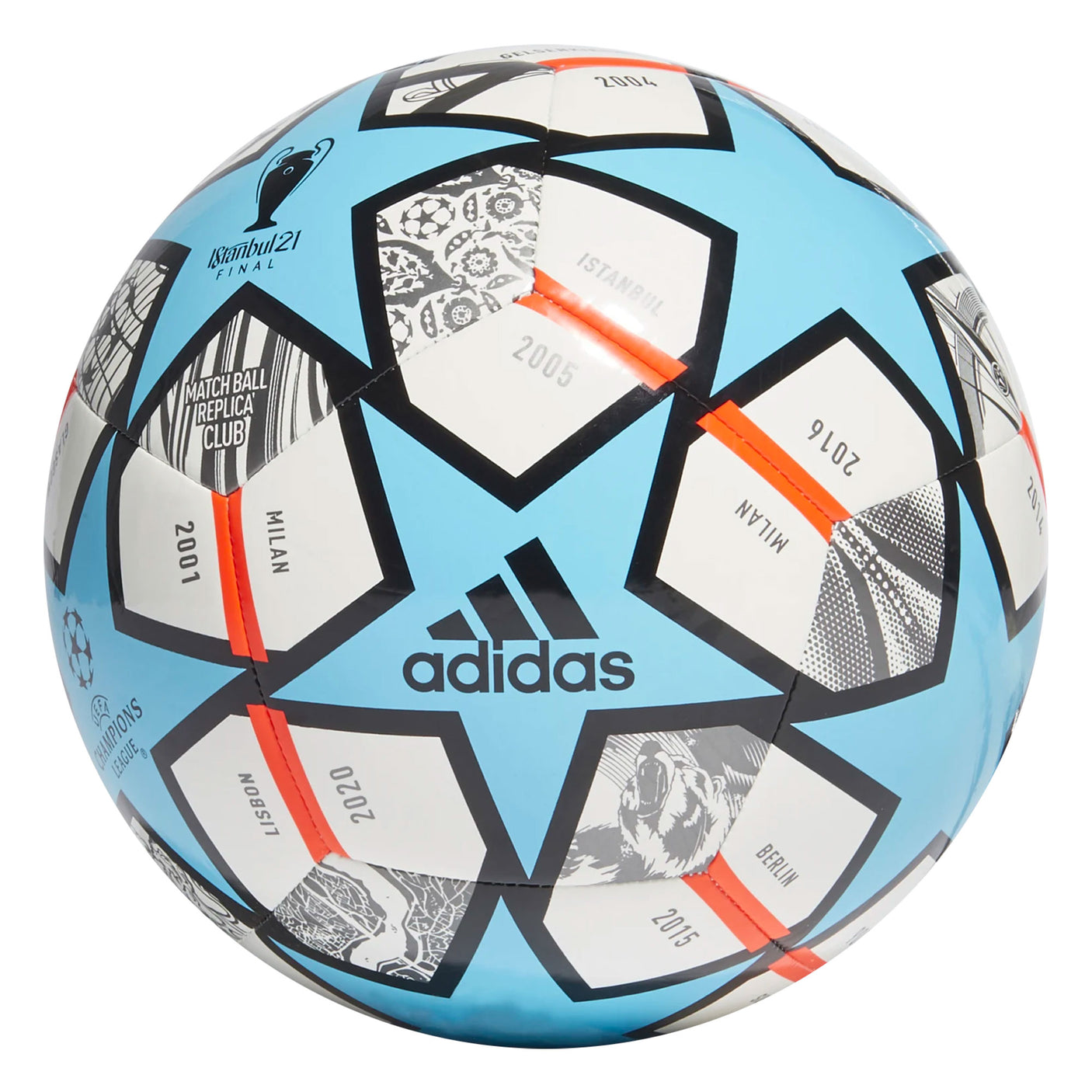 adidas Champions League 2023/24 UCL Ball White/Blue – Azteca Soccer