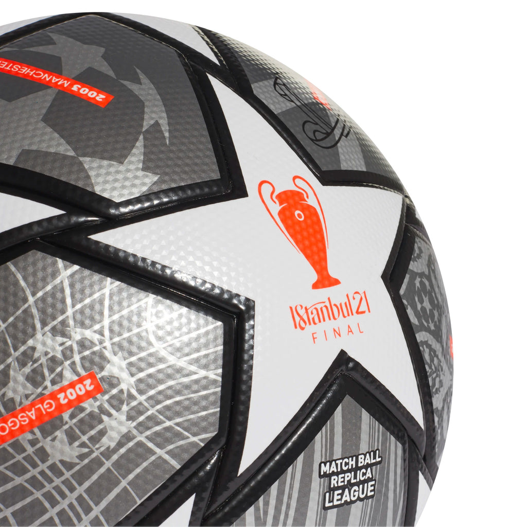adidas Finale 21 20th Anniversary UCL League Ball White/Silver Instanbul