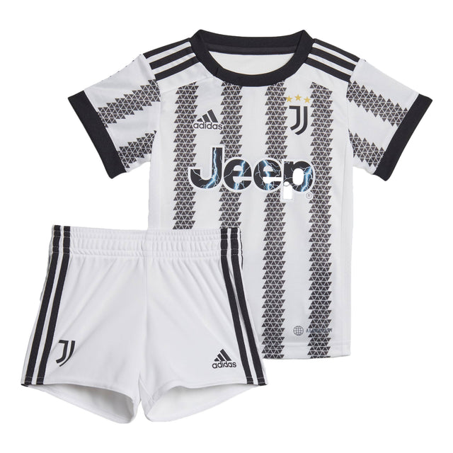 adidas Juventus 2022/23 Home Baby Kit White/Black Front