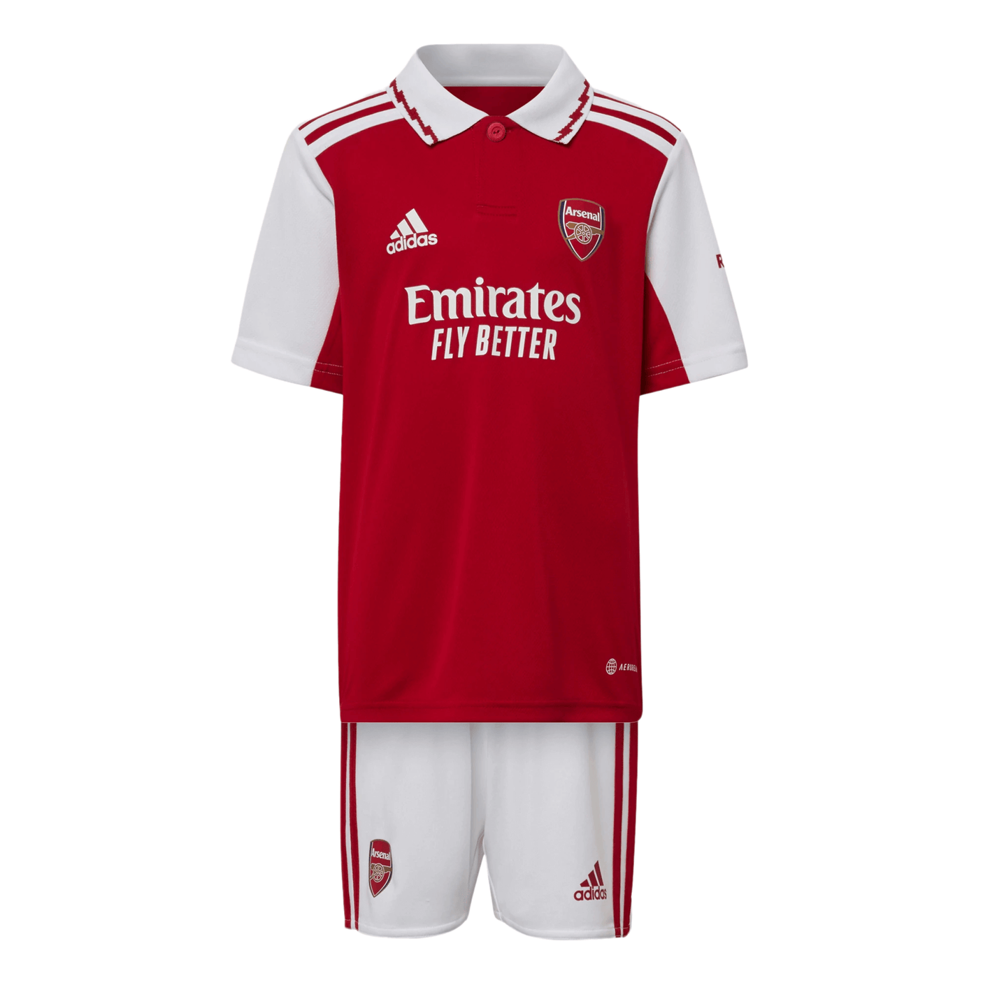 adidas Kids Arsenal 2022/23 Home Mini Kit Scarlet/White