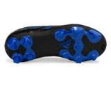 adidas Kids Goletto VII FG Black/Royal Blue Soleplate