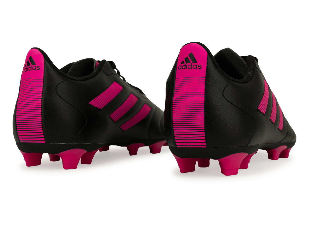adidas Kids Goletto VIII FG Black/Pink Rear