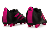 adidas Kids Goletto VIII FG Black/Pink Rear