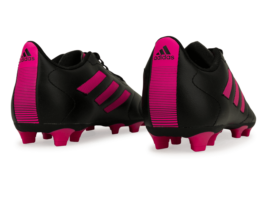 adidas Kids Goletto VIII FG Black/Pink Rear