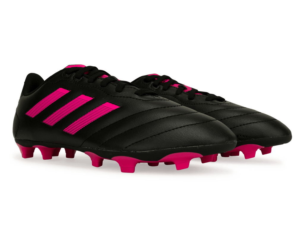 adidas Kids Goletto VIII FG Black/Pink – Azteca Soccer