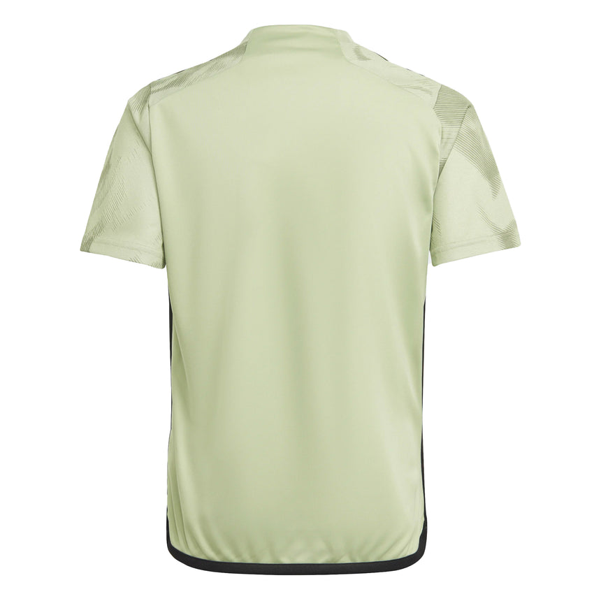 adidas Kids LAFC 2023/24 Away Jersey Lime/Green Back