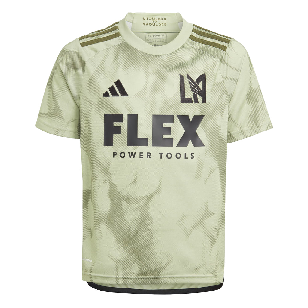 Adidas 2021-22 LAFC Authentic Away Jersey - Beige-White